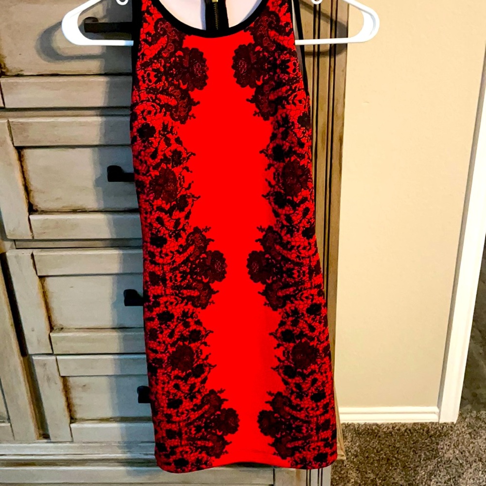 Red dress